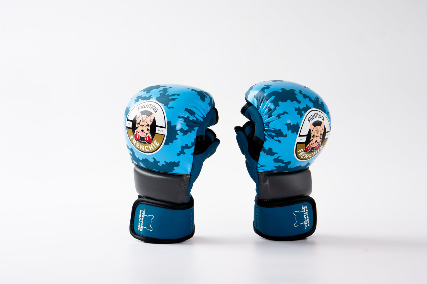 Limited Edition 7oz Sparring Glove: Blue Camouflage