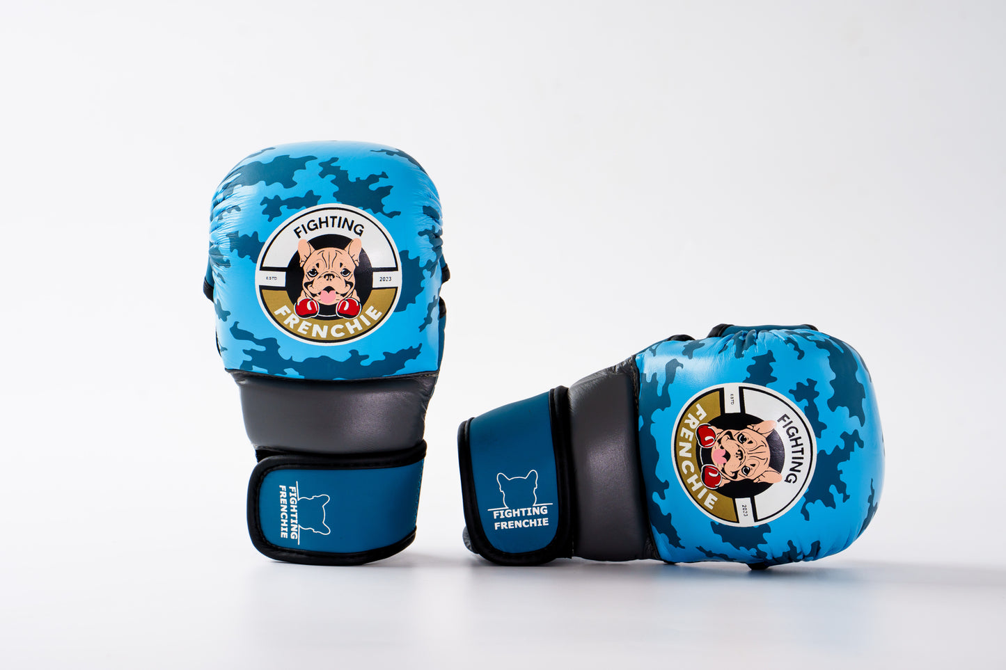 Limited Edition 7oz Sparring Glove: Blue Camouflage