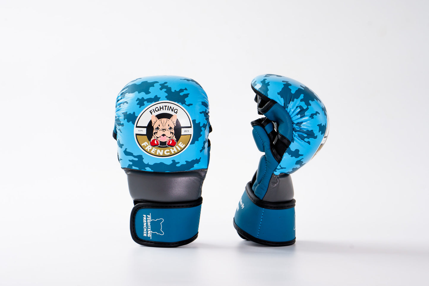 Limited Edition 7oz Sparring Glove: Blue Camouflage