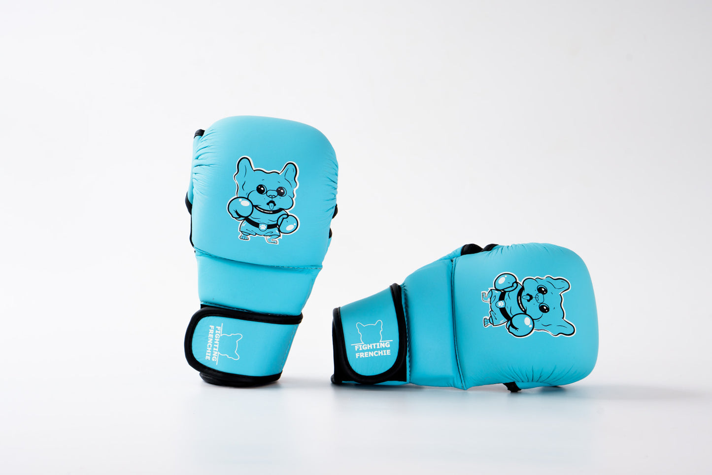 Baby Blue 7Oz Sparring Gloves