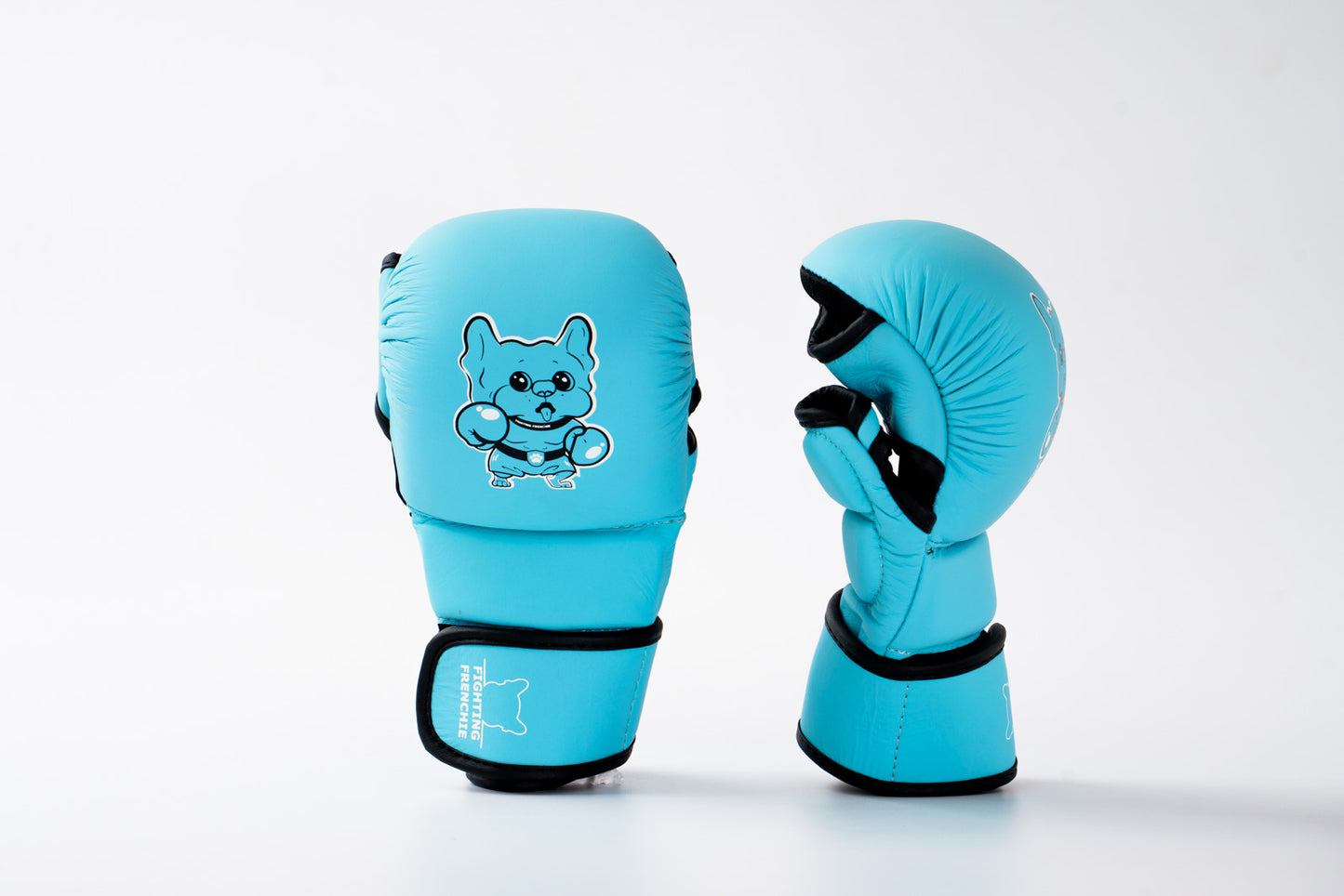 Baby Blue 7Oz Sparring Gloves