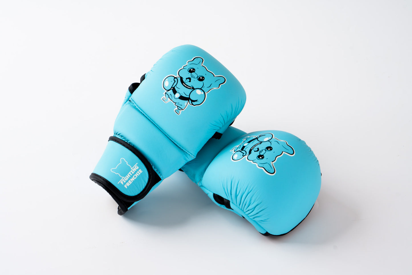 Baby Blue 7Oz Sparring Gloves